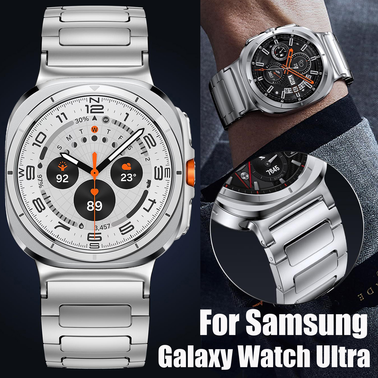 Luxury Metal Strap For Samsung - Luxury Watch Galaxy avis et prix