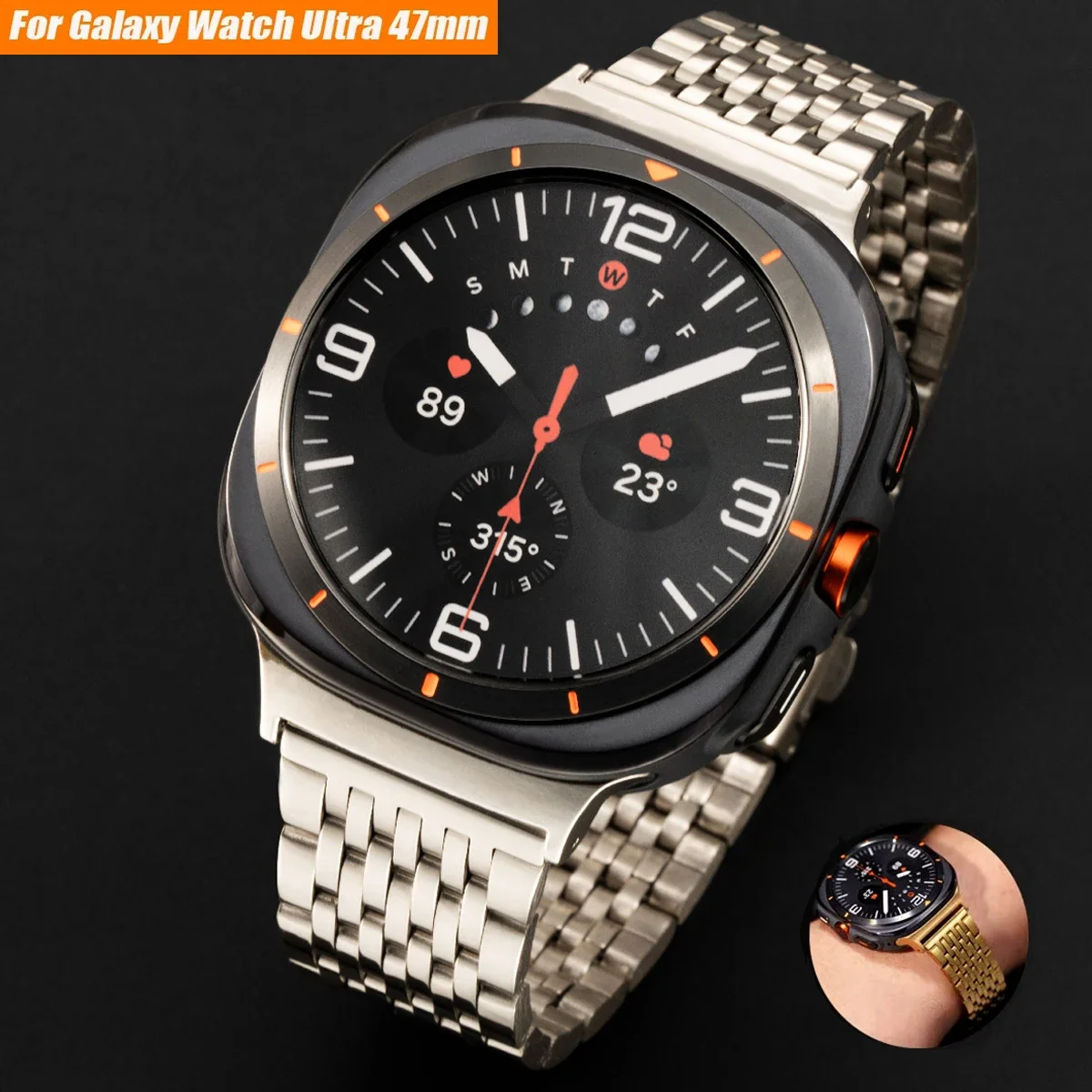 Luxury Metal link Bracelet for - Luxury Watch Galaxy avis et prix