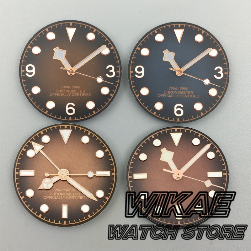 29mm gradient dial Vintage Bla - Bronze Case Watch avis et prix