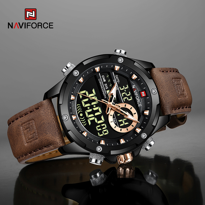 New NAVIFORCE Men Watches Quar - Luxury Watch Name avis et prix