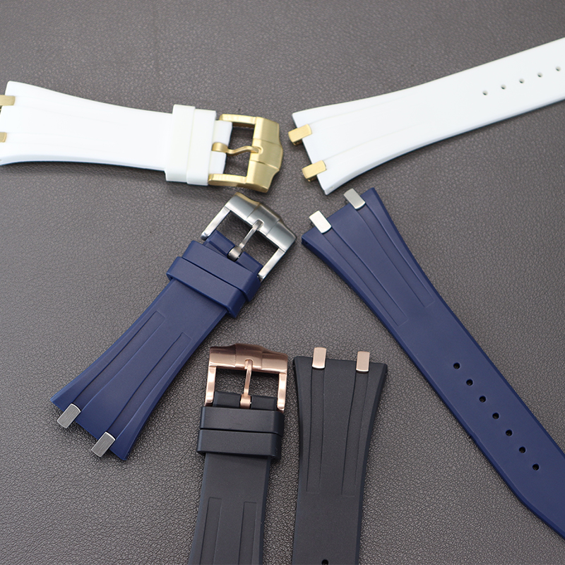 26.5mm Watchband Rubber Bracel - Luxury Watch Store avis et prix
