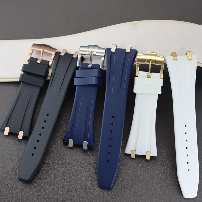 26.5mm Watchband Rubber Bracel - Luxury Watch Store avis et prix