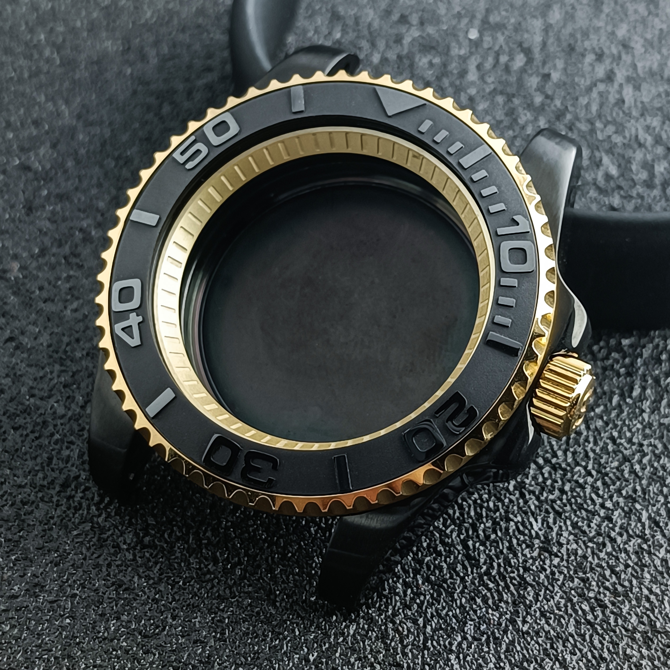 NH35 Case 40.5mm black gold/ro - Bronze Case Watch avis et prix