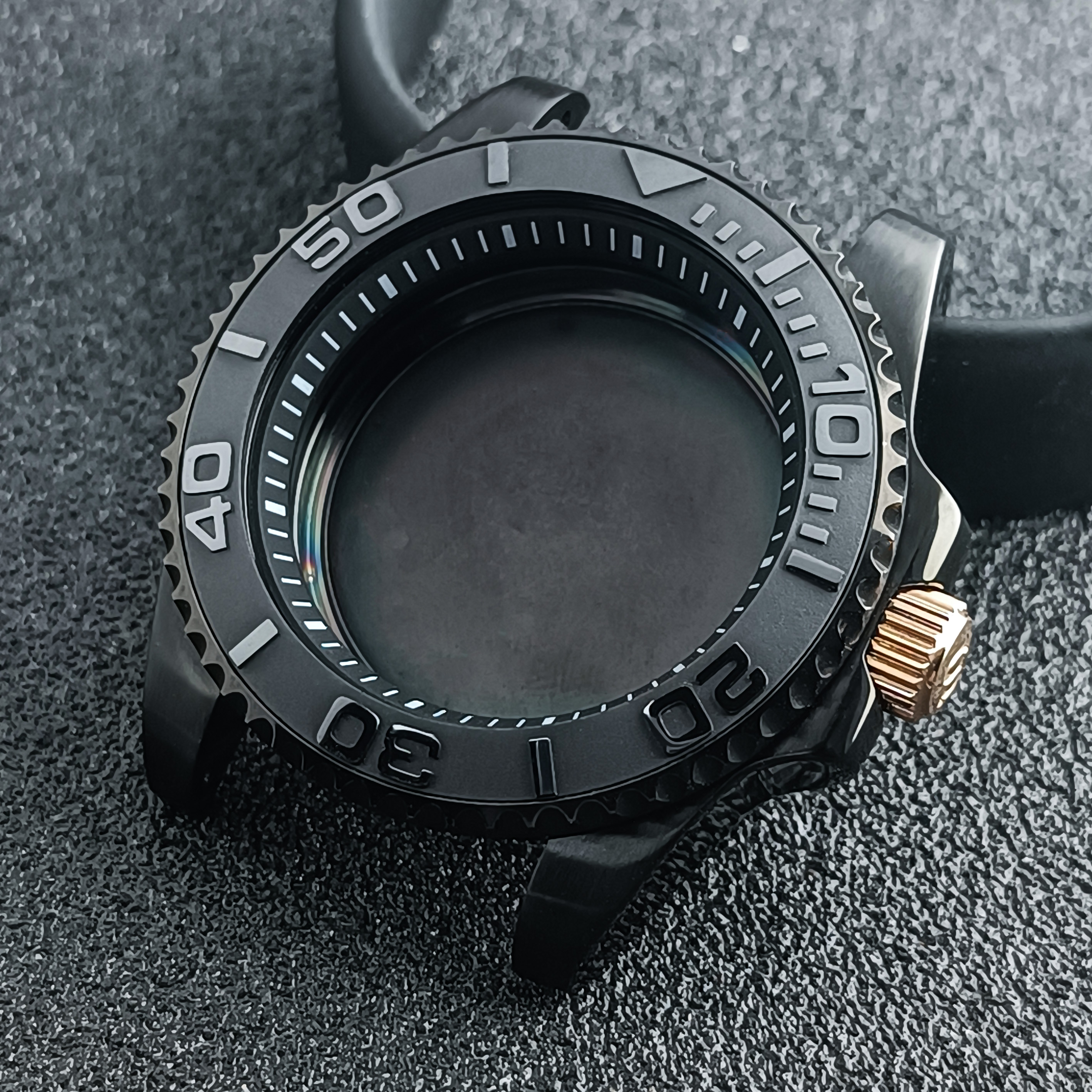 NH35 Case 40.5mm black gold/ro - Bronze Case Watch avis et prix
