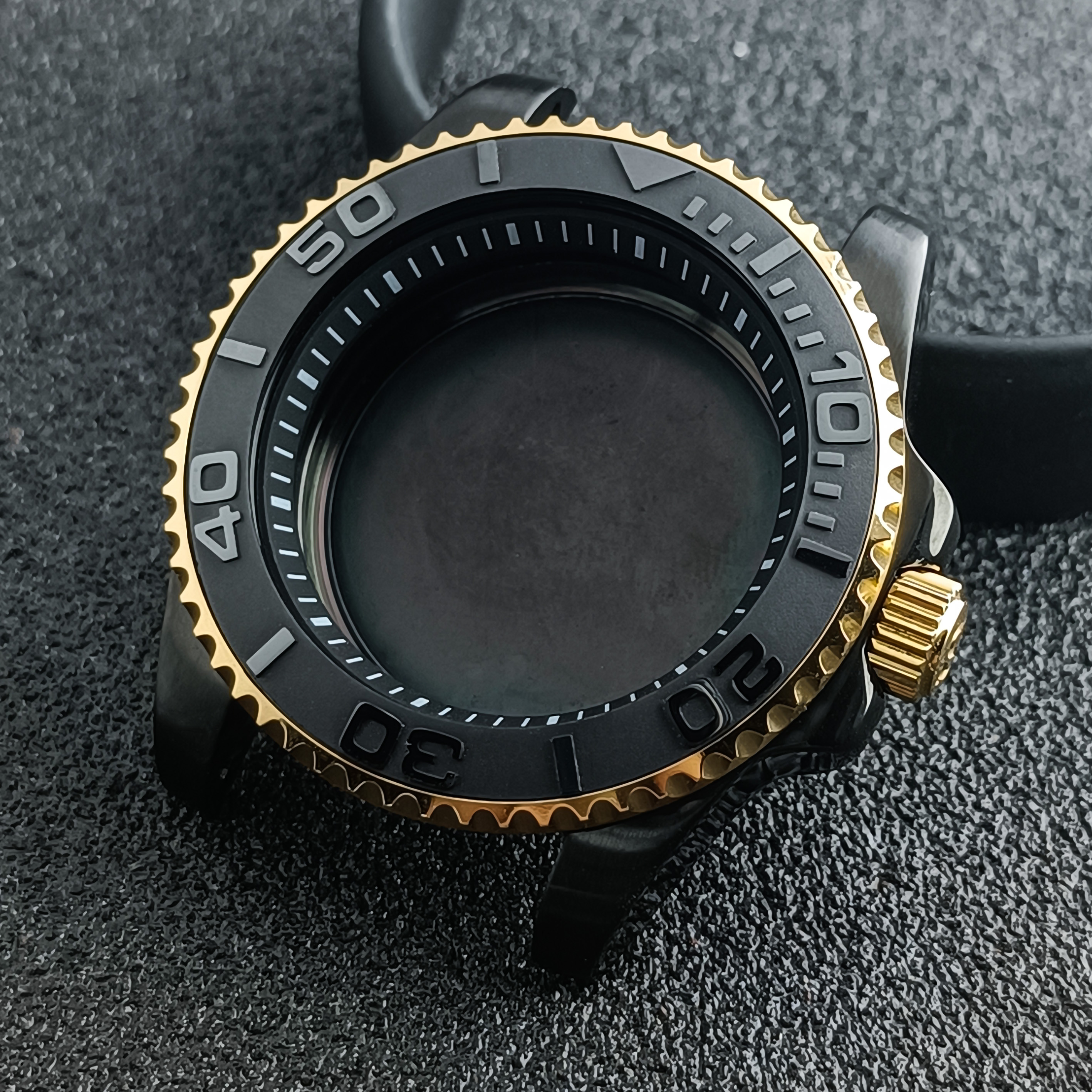 NH35 Case 40.5mm black gold/ro - Bronze Case Watch avis et prix