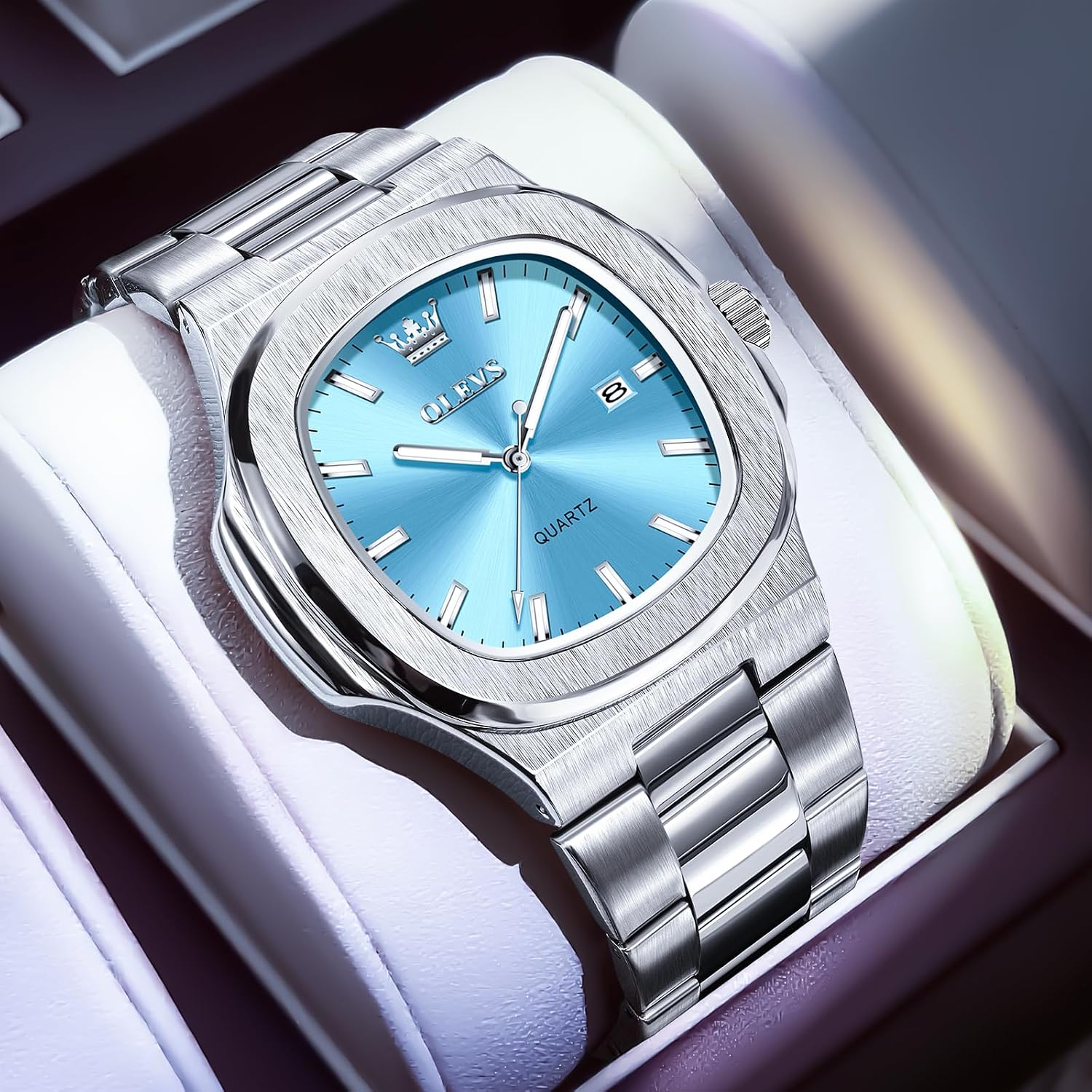 Lunervia Store OLEVS Men's Lar - Luxury Watch Store avis et prix