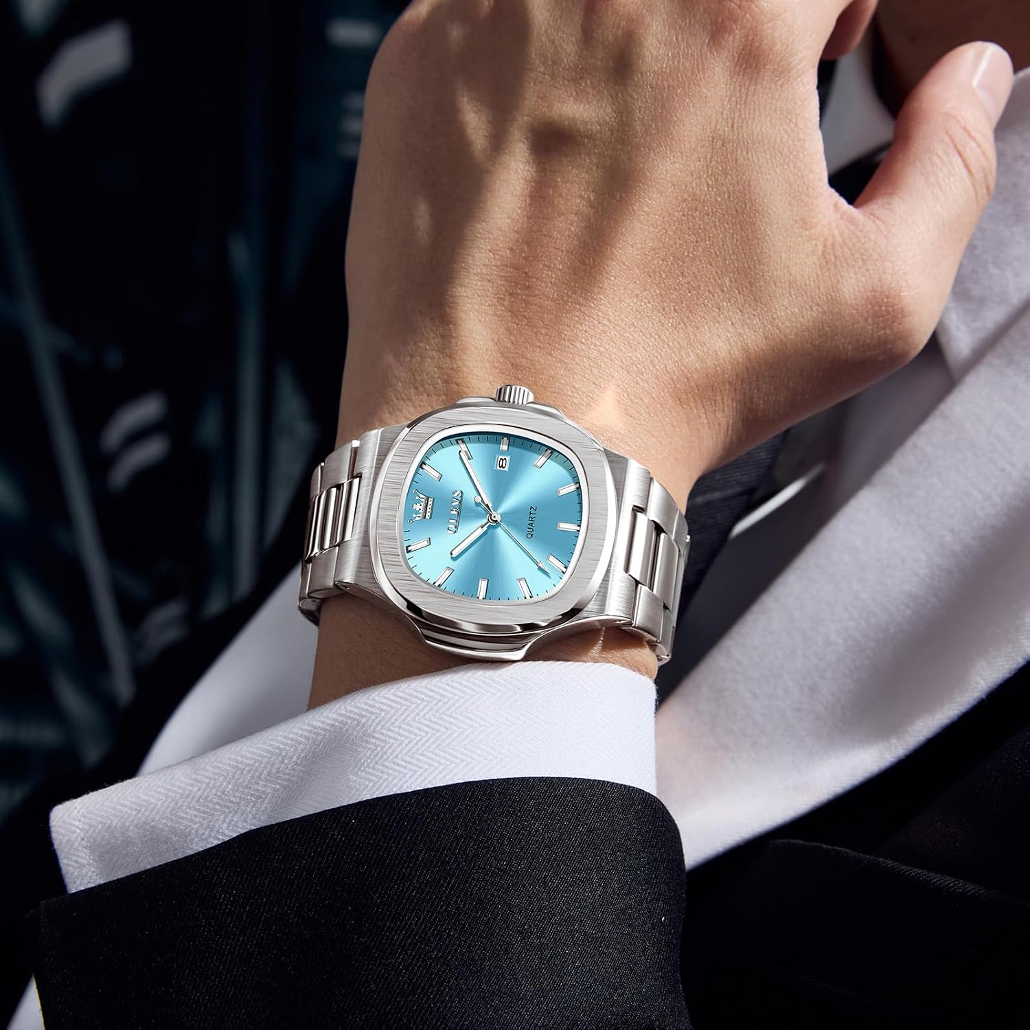 Lunervia Store OLEVS Men's Lar - Luxury Watch Store avis et prix