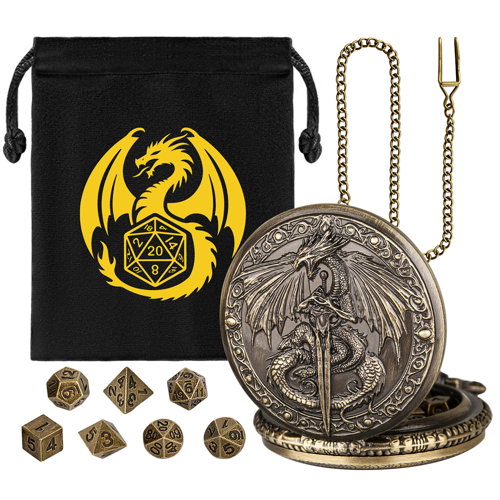 Bronze/Grey Black Sword Dragon - Bronze Case Watch avis et prix