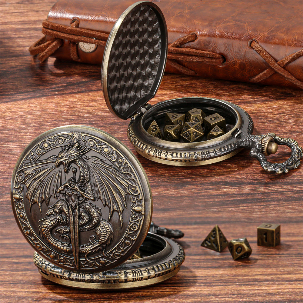Bronze/Grey Black Sword Dragon - Bronze Case Watch avis et prix