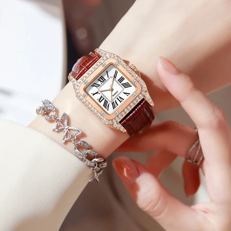 Square Dial Women's Watch Quar - Luxury Watch For Sale avis et prix