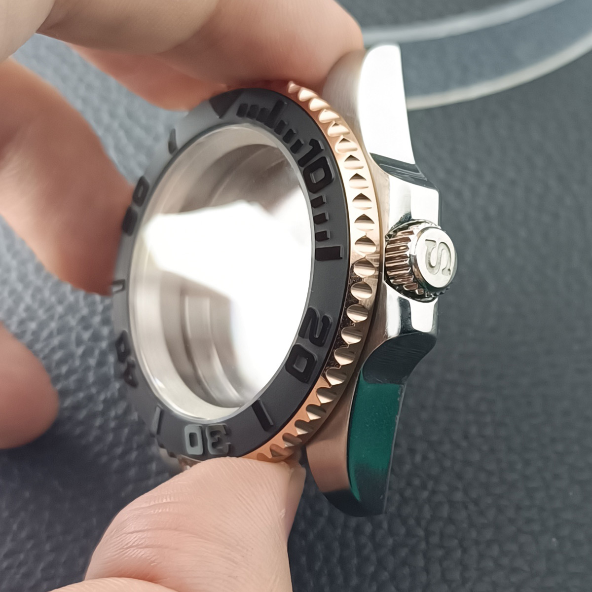 NH35 High-quality 40.5mm Silve - Bronze Case Watch avis et prix