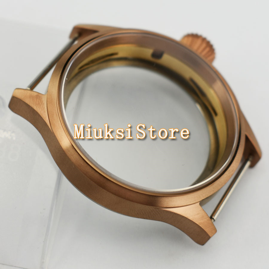 ETA6497 Watch Case 43mm Copper - Bronze Case Watch avis et prix