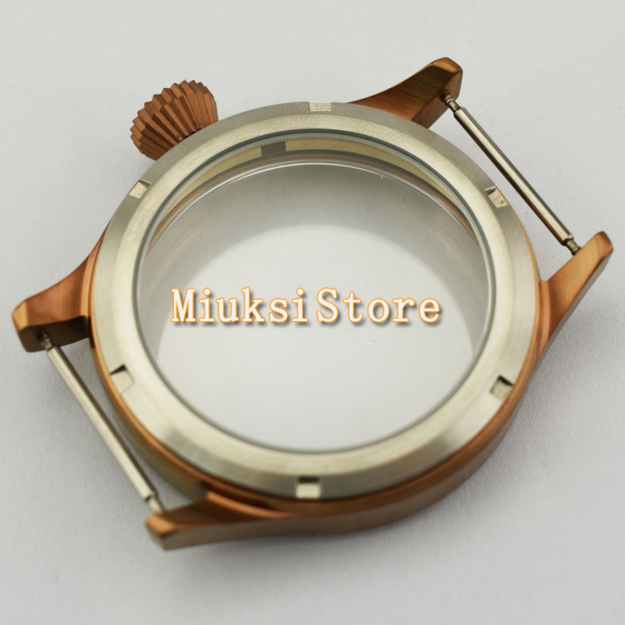 ETA6497 Watch Case 43mm Copper - Bronze Case Watch avis et prix