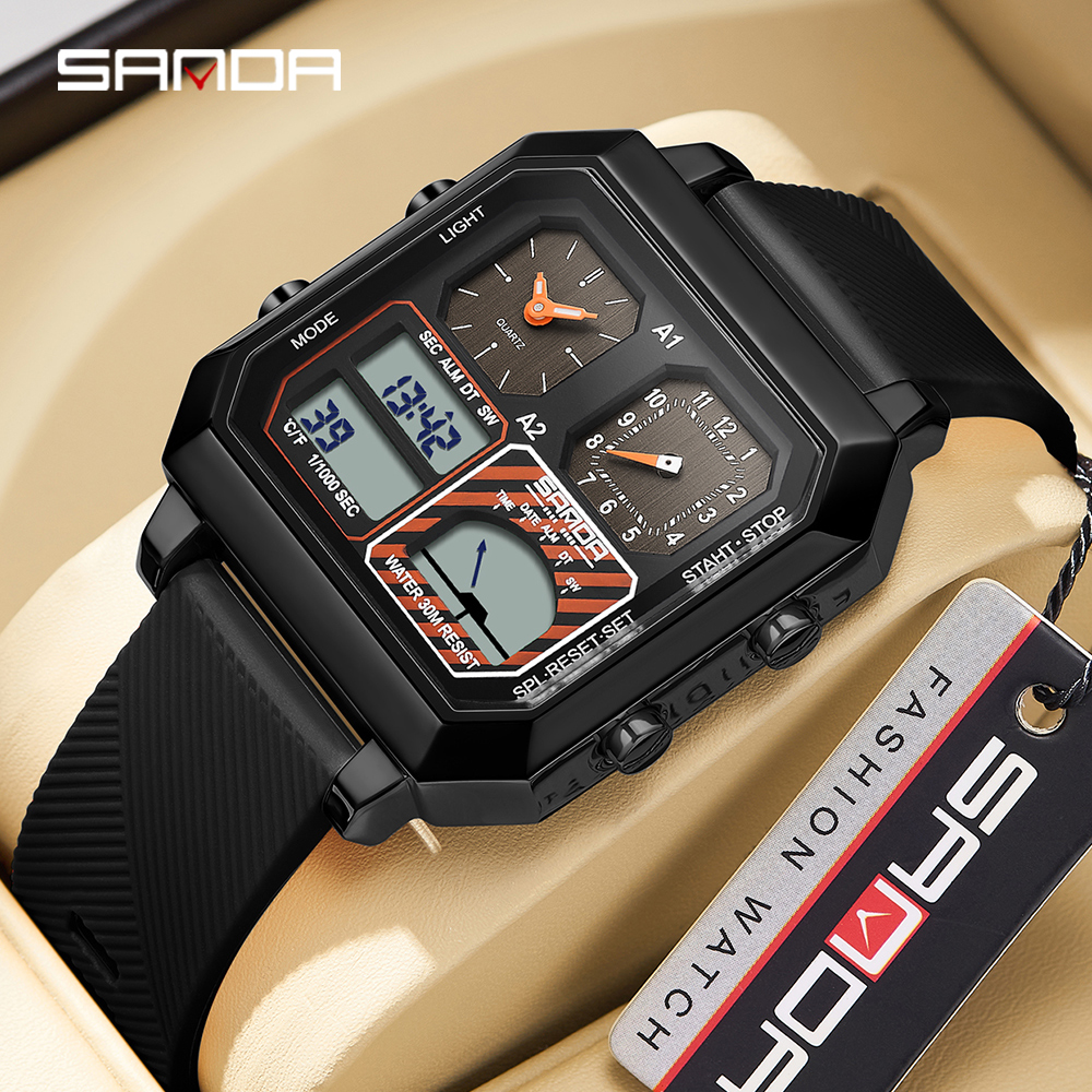 SANDA Top Brand 6210 Fashion M - Luxury Watch Store avis et prix