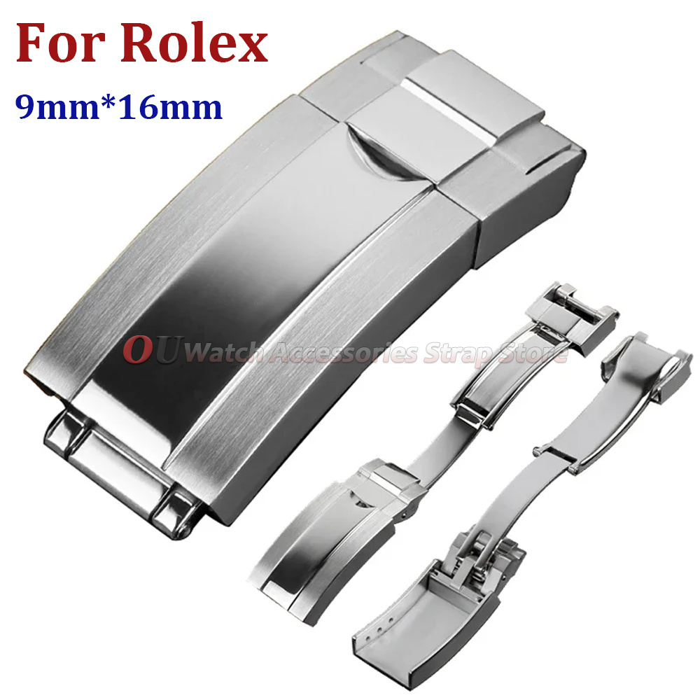 9mmx16mm Stainless Steel Deplo - Luxury Watch Logos avis et prix