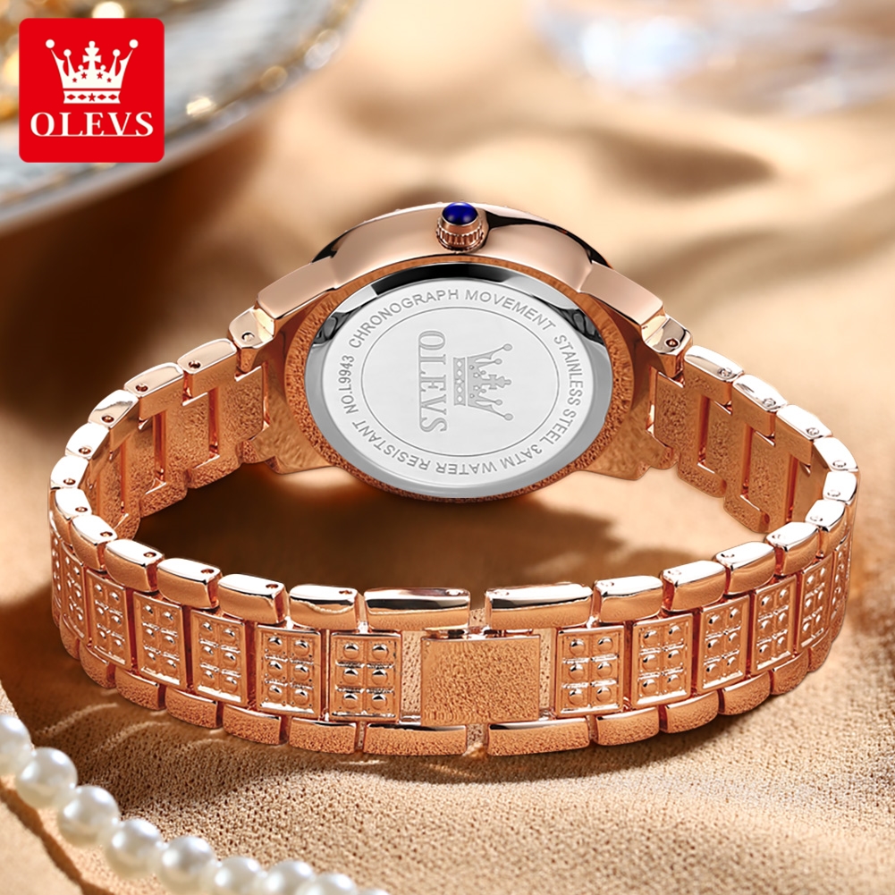 OLEVS 9943 Luxury All Diamond  - Luxury Watch For Sale avis et prix