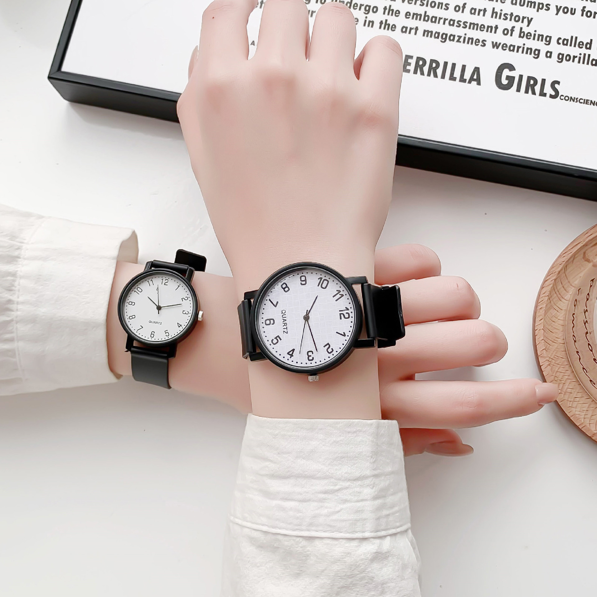 Simple Black Watch Quartz Watc - Luxury Watch Ladies avis et prix